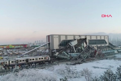 Nehoda vlaku v Ankare