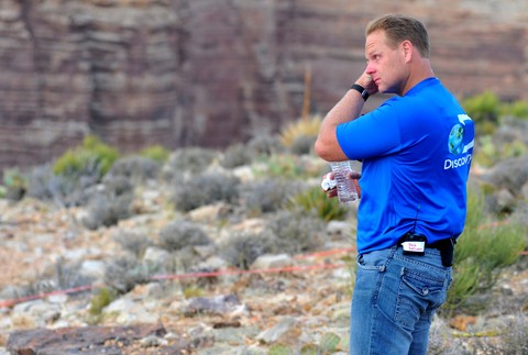 Povrazolezec Nik Wallenda Veľký kaňon