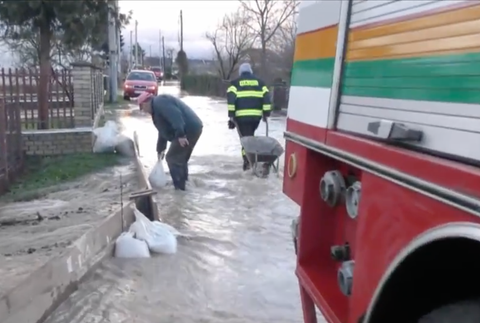 Záplavy v sninskom okrese 
