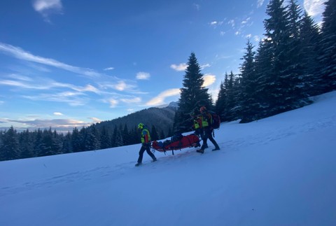 Záchranná akcia v masíve Malého Rozsutca HZS (3)