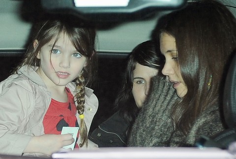 Suri Cruise, Katie Holmes a Tom Cruise