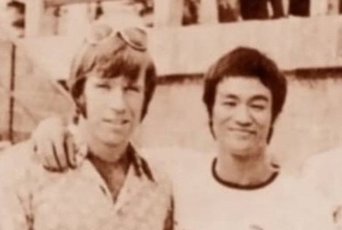 Chuck Norris a Bruce Lee