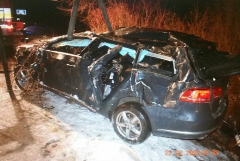 Vodička neprežila náraz