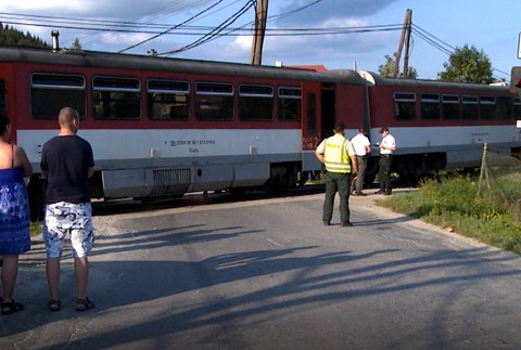 nehoda na priecestí pri Turzovke
