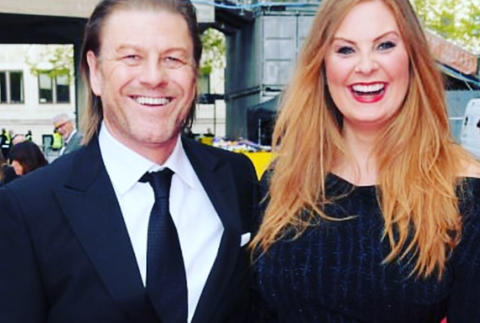 Sean Bean s manželkou Ashley Moore