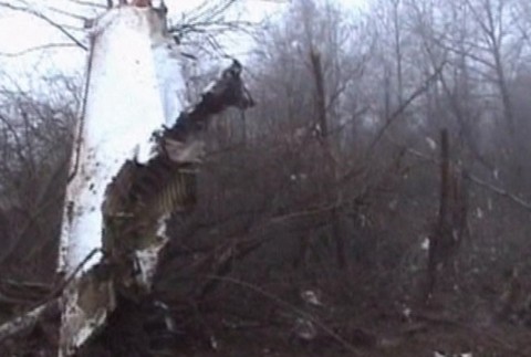 Havarované lietadlo, vrak 1, Kaczynski