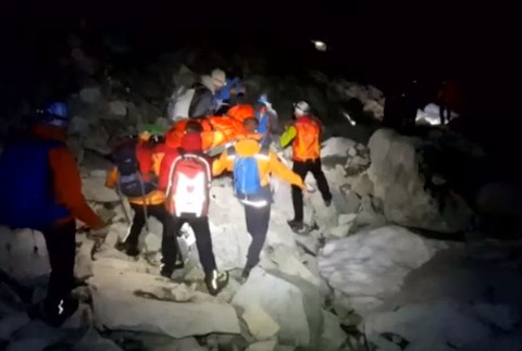 Maďarská turistka spadla z hrebeňa v Tatrách. Záchranná akcia trvala 12 hodín