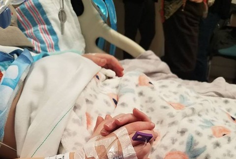 Ally Parker Braylynn nemocnica choré dievča 5