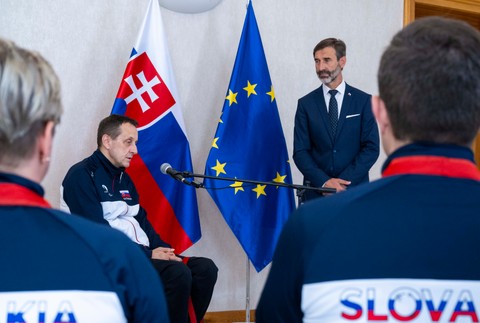 Prijatie slovenských paralympionikov