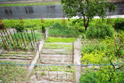 Obec Utekáč po krupobití