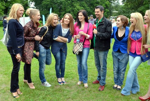 Deň detí Incheba 2012 Adriana Kmotríková Lucia Barmošová Monika Bruteničová Ivana Šišková Andrea Pálffy Belányiová Karol Farkašovský Petra Poláčiková Nora Ducká Dana Strculová