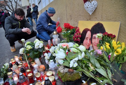 Bratislava - Spomienkové zhromaždenia za Jána a Martinu 