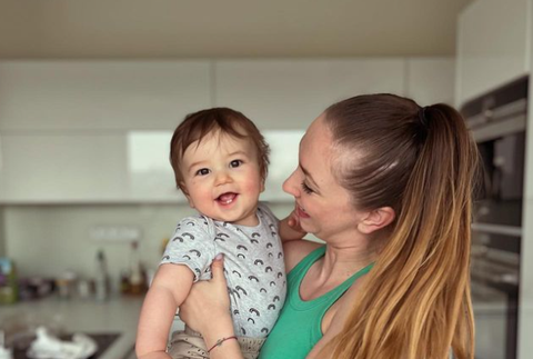 Nikola Gránska so synčekom 