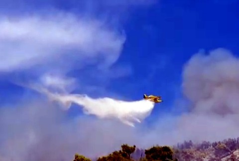 Požiar v Chorvátsku