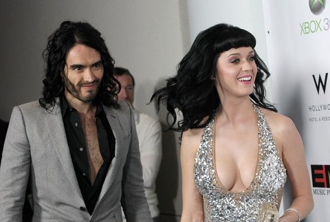 Katy Perry a Russell Brand