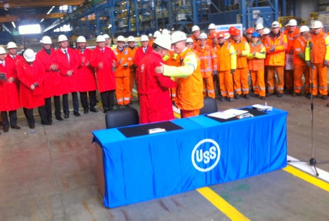 US Steel Košice Robert Fico David Rintoul memorandum