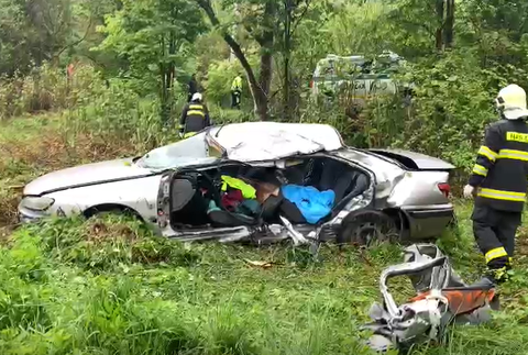 Nehoda nad obcou Málinec