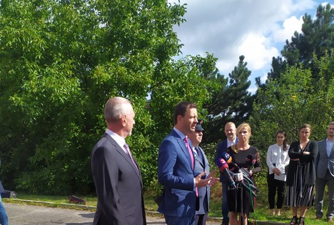 Heger privítal hasičov 