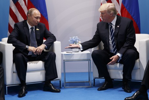 Trump Putin stretnutie Hamburg