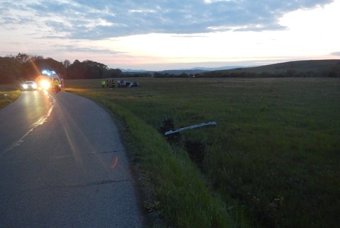 Nehoda mladíka pri Očovej