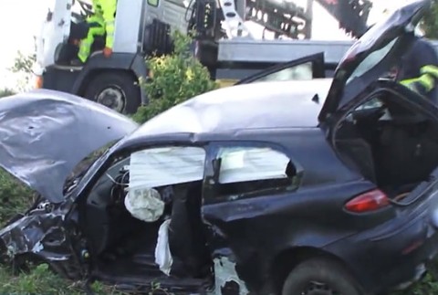 Smrteľná nehoda neďaleko Banskej Štiavnice.