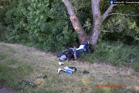 Dopravná nehoda pri Trnave