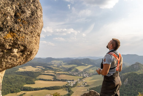 Požiar v Súľovských skalách 10