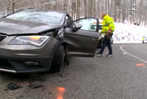 Čelná zrážka pri Košickej Belej