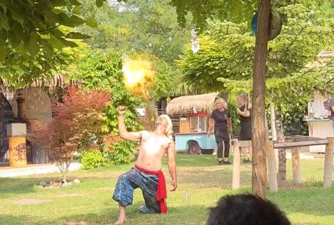 Sanelova oslava 7. narodenín