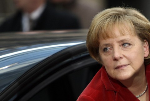 Angela Merkelová tvár