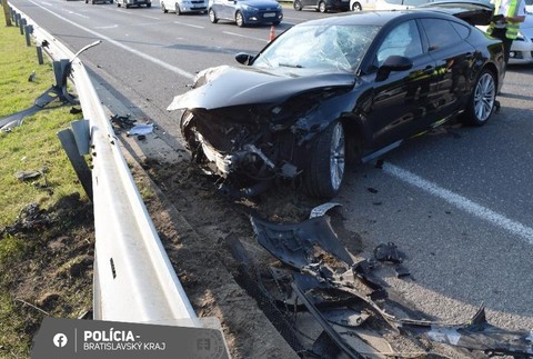 Nehoda v Petržalke