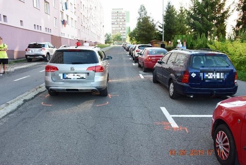 Nehoda 7-ročný chlapec