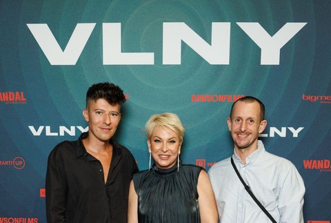 Rastislav Iliev, producentka filmu a Roman Samotny