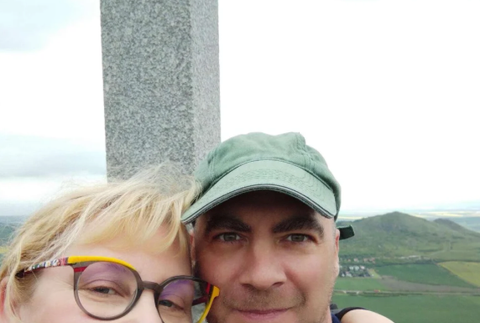 Veronika Gajerová s manželom Michalom 