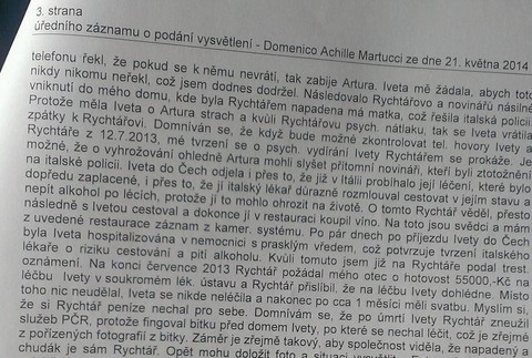 Výpoveď Domenica Martucciho