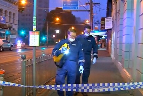 Streľba pred austrálskym nočným klubom 