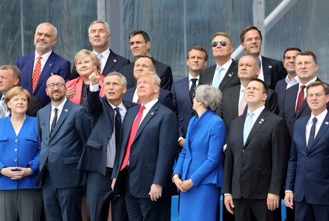 Kiska, Trump a ostatní predstavitelia na summite NATO