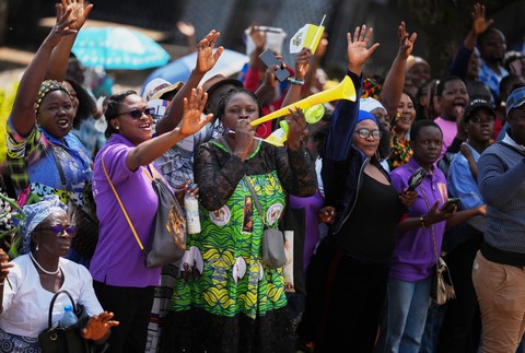 Pápež Lev XIV. v Kamerune