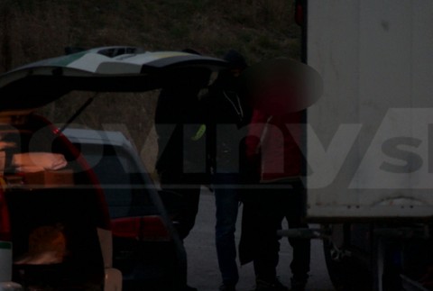 Zadržaný kamión so šampanským