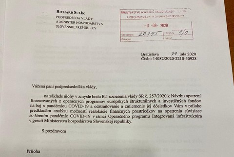 Vyjadrenia ministrov k presunutiu eurofondov