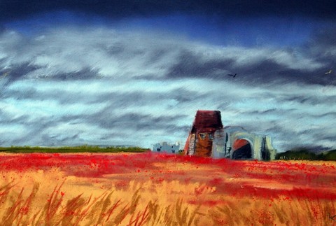 krajinomalba, obraz kierona williamsona, maleho brita