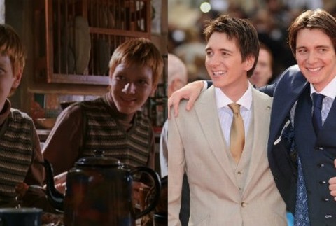 James & Oliver Phelps (Fred a George Weasleyovci)