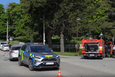 Vážna dopravná nehoda v obci Slanec (3)
