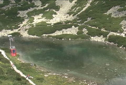 Skalnaté pleso vyschlo 3