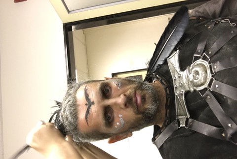 René Štúr na nakrúcaní Perinbaby a dva svety 