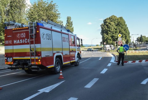Nehoda, Nové Mesto nad Váhom, motorka