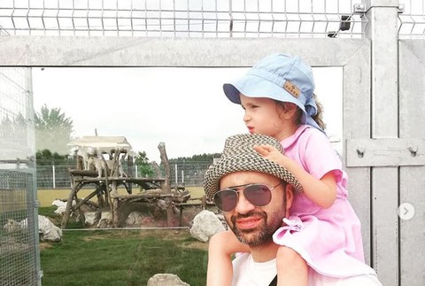 Robo Opatovský s dcérou