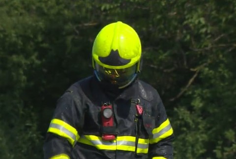 Vianočný darček pre hasičov.