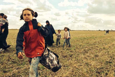 Utečenecký tábor v Röszke 2