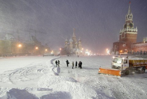 Moskva pod snehom 